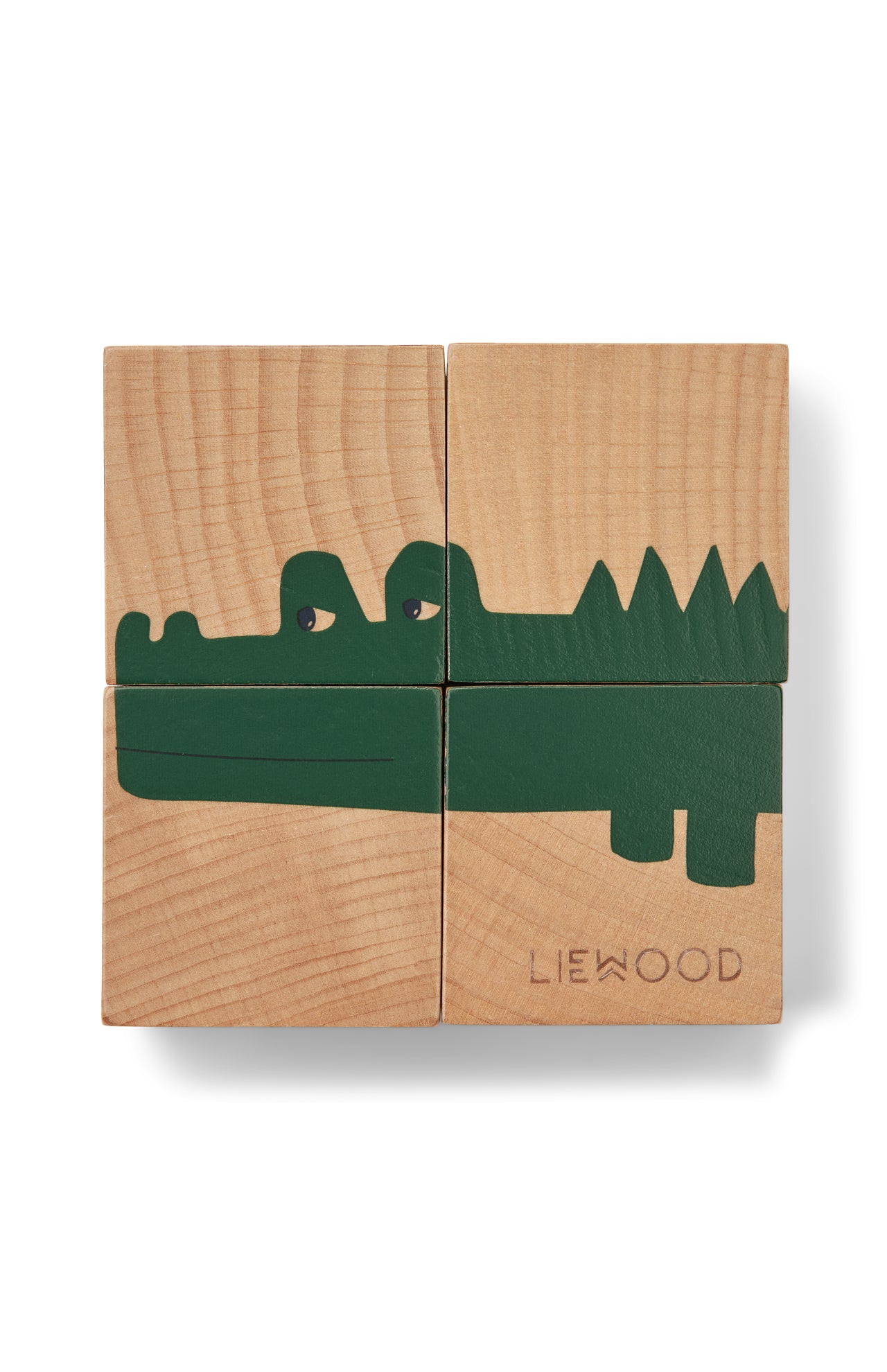 Liewood Würfelpuzzle aus Holz für Kinder ab 1,5 Jahren
