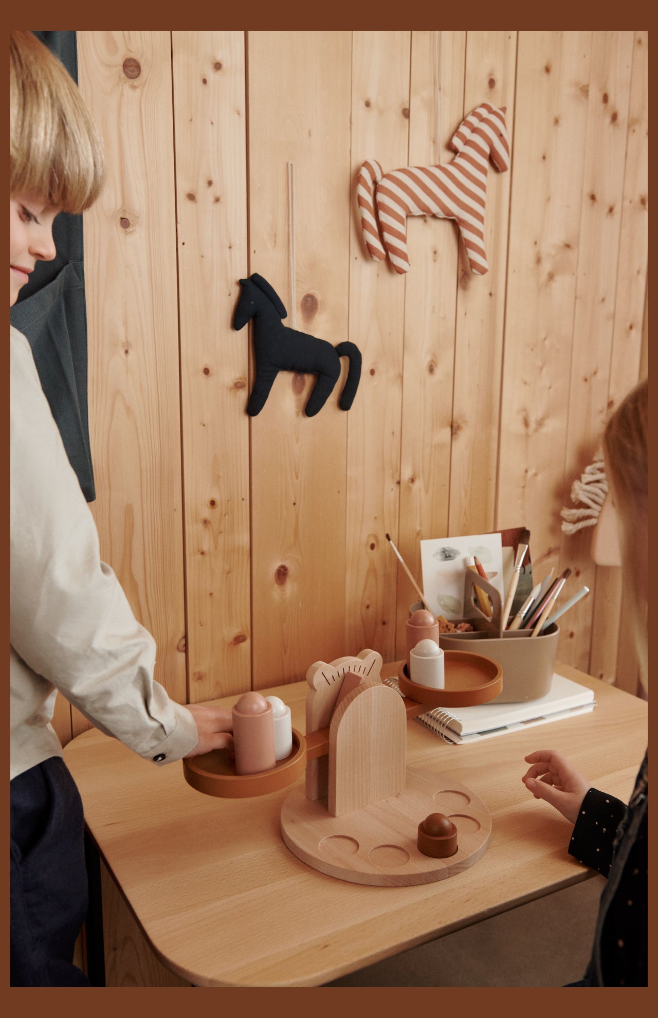 Liewood Holzwaage - Set aus Holz für Kinder ab 3 Jahre