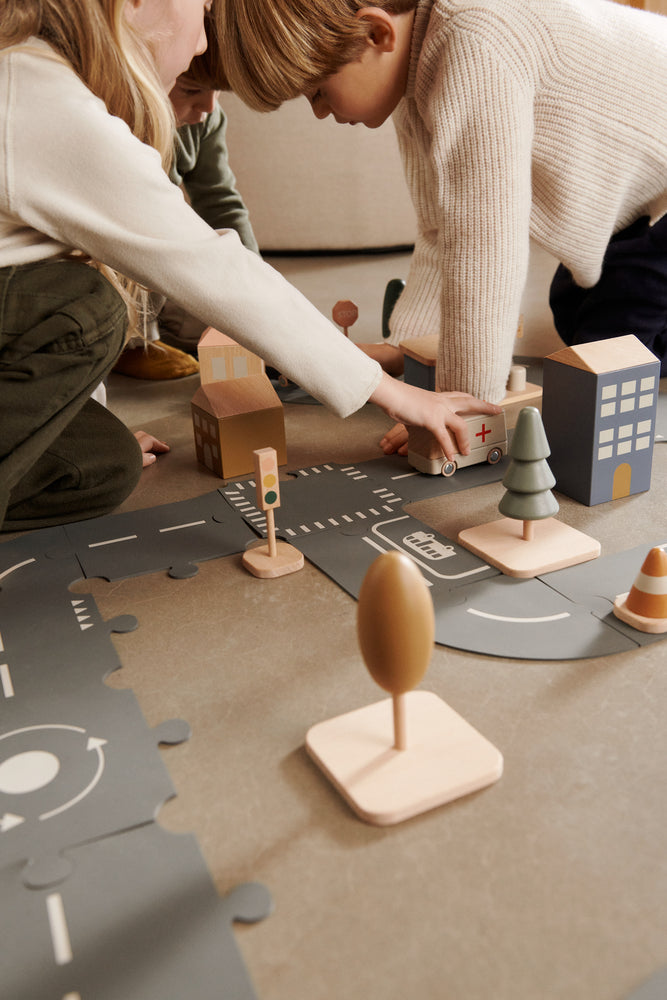Liewood Spiel Bäume Set aus Holz für Kinder, 3er Set