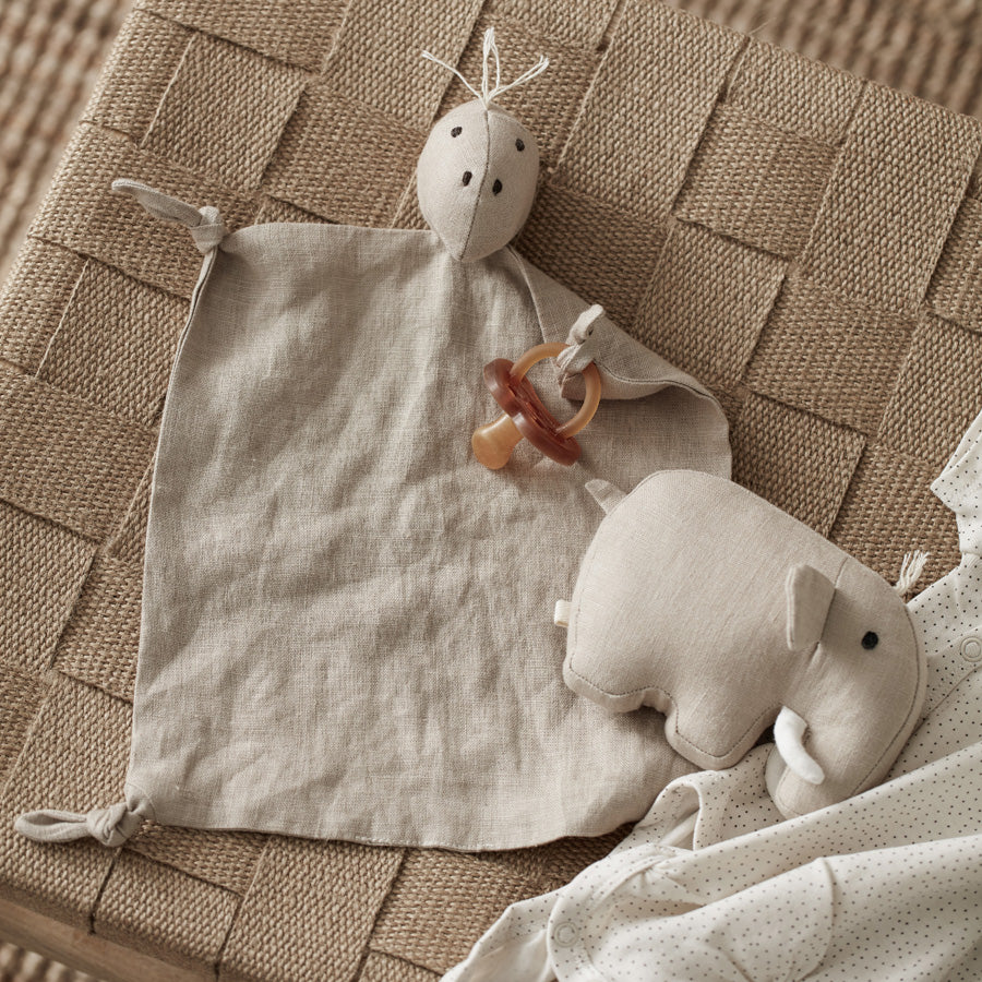 Kuscheltier Mammut Neo aus Leinen