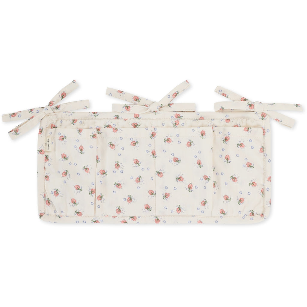 Baby Betttasche mit Fächern aus Biobaumwolle