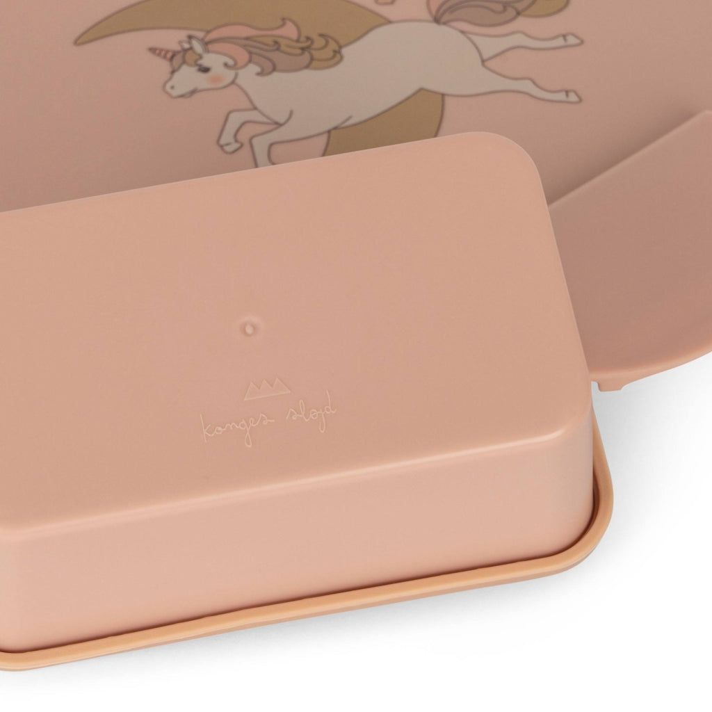 Brotdose Lunchbox für Kindergarten und Schule, Einhorn