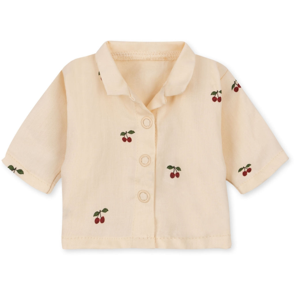 Puppenkleidung Set Pyjama Set Kirsche