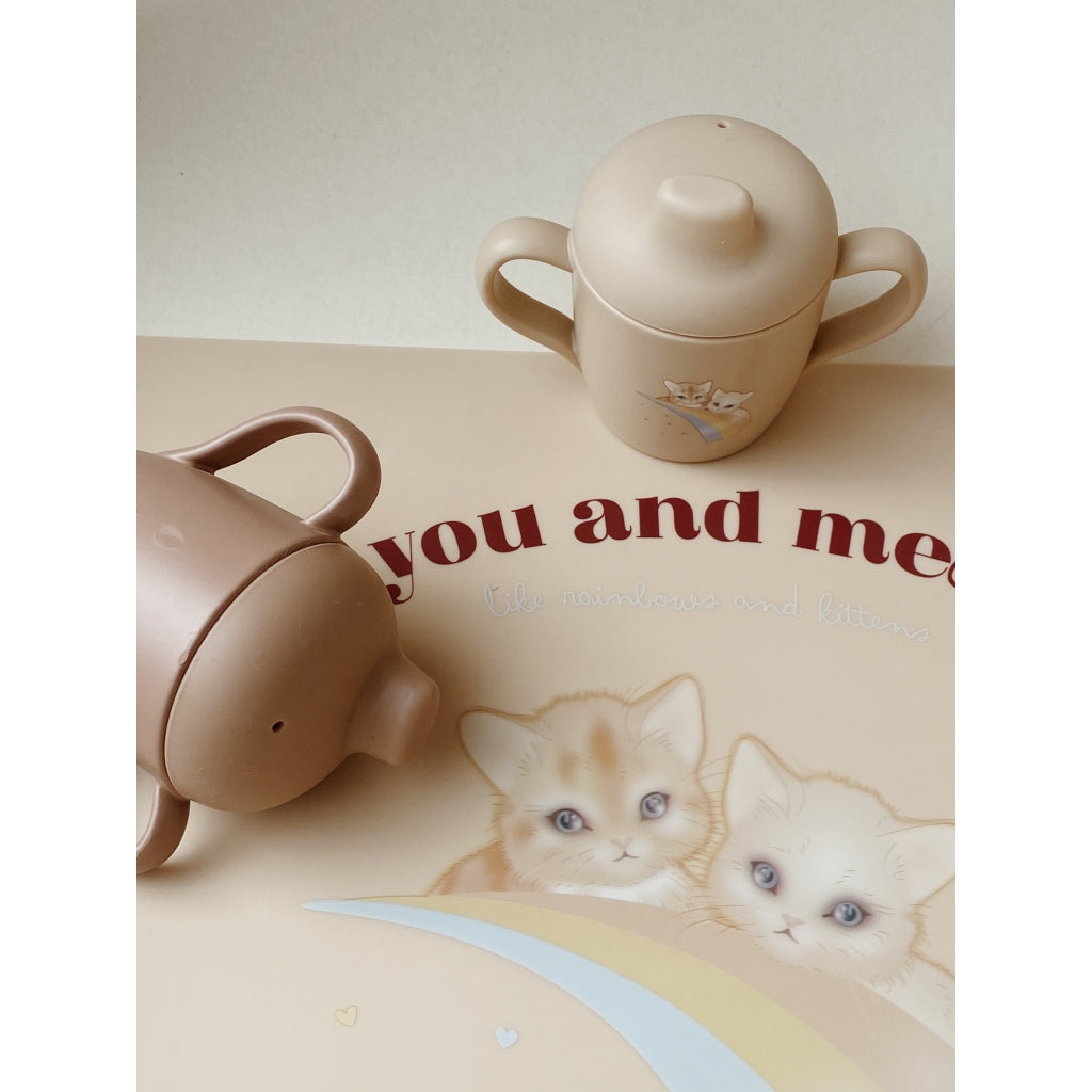 Schnabeltasse Lerntassen im 2er Pack, Rainbow Kitty