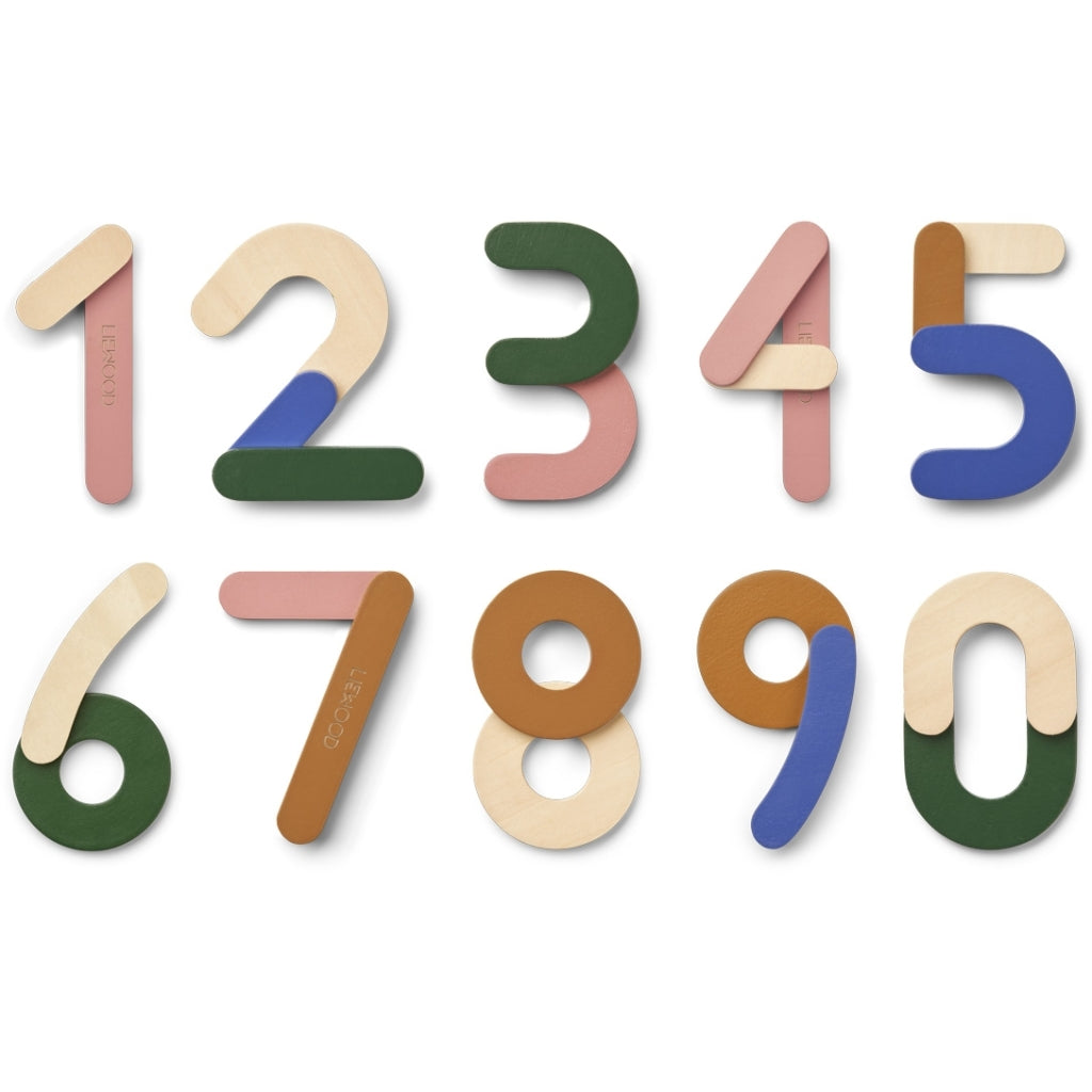 Magnetische Zahlen Jota, Eden Multi Mix