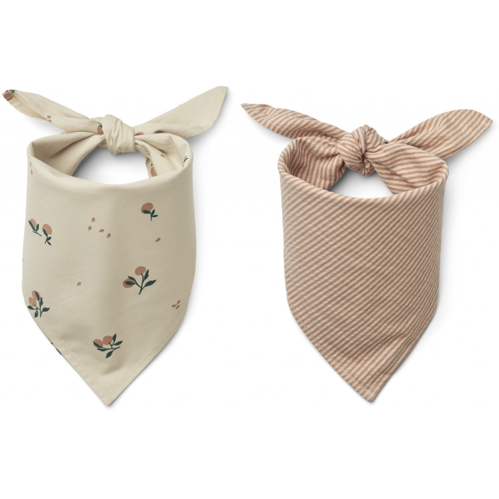 Halstuch Bandana 2er Set, Peach Sea Shell Multi Mix