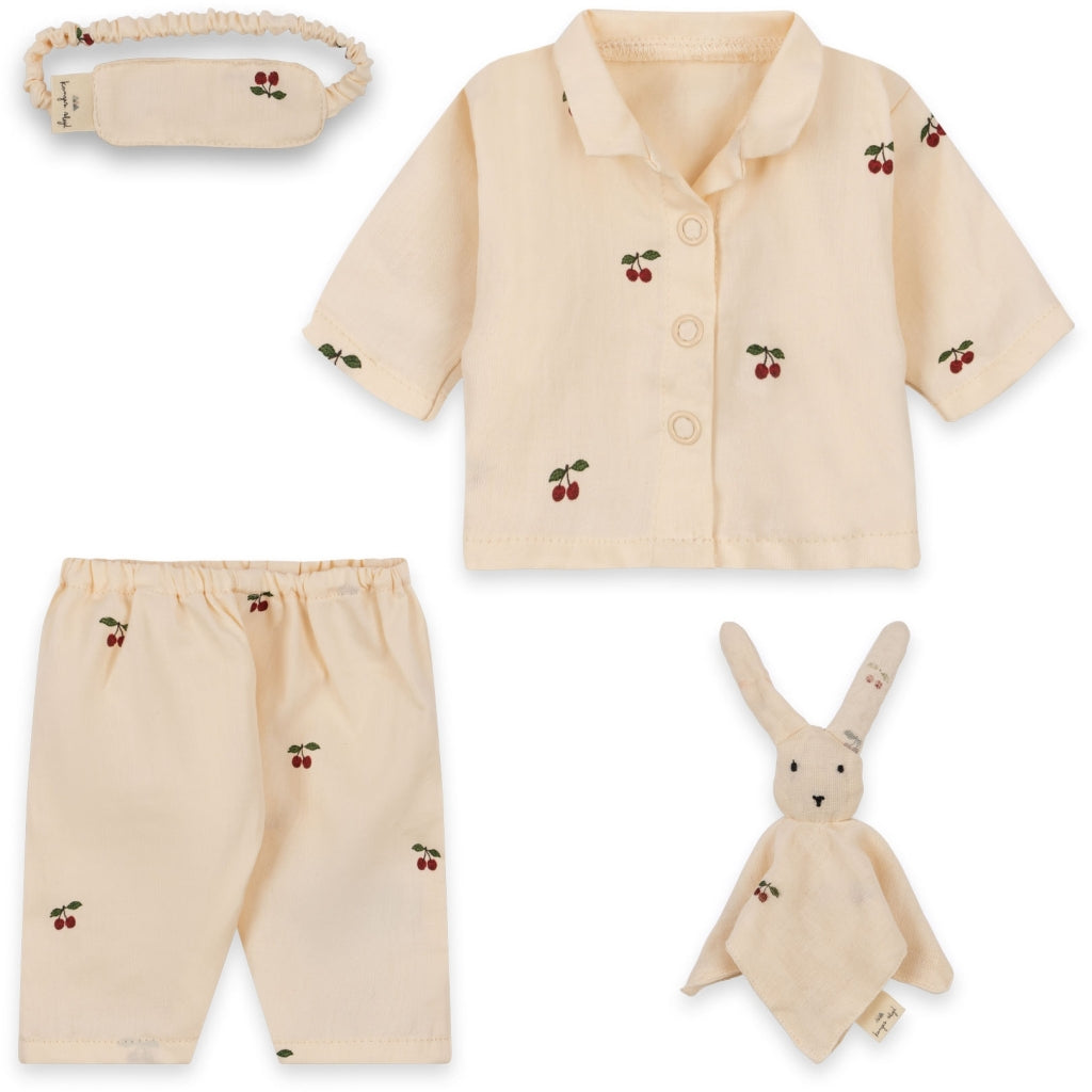 Puppenkleidung Set Pyjama Set Kirsche