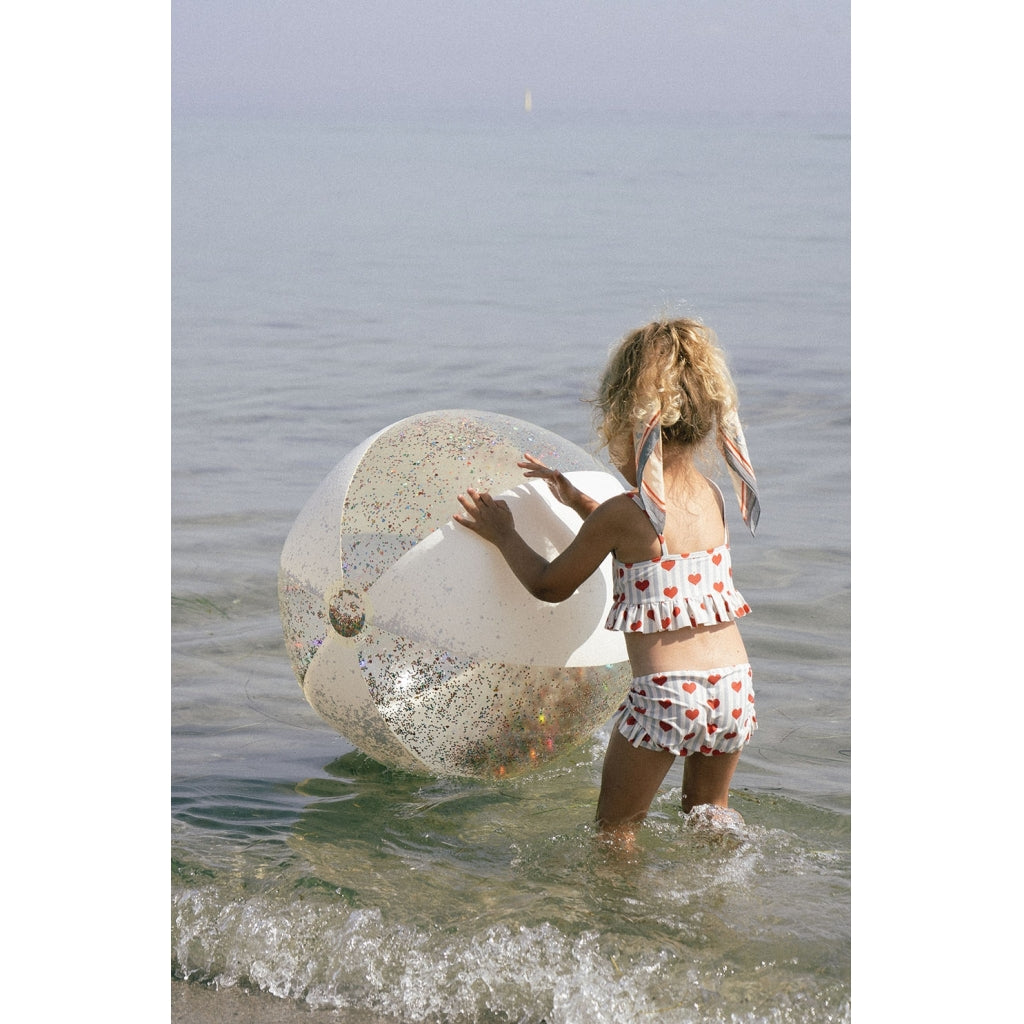 Wasserball Kinder groß transparent | Großer transparenter Wasserball für Kinder | Geeignet für Kinder und Kleinkinder