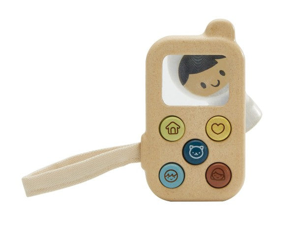 Kindertelefon / Handy aus Holz, Orchard