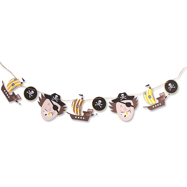 Girlande Pirat Geburtstagsdekoration