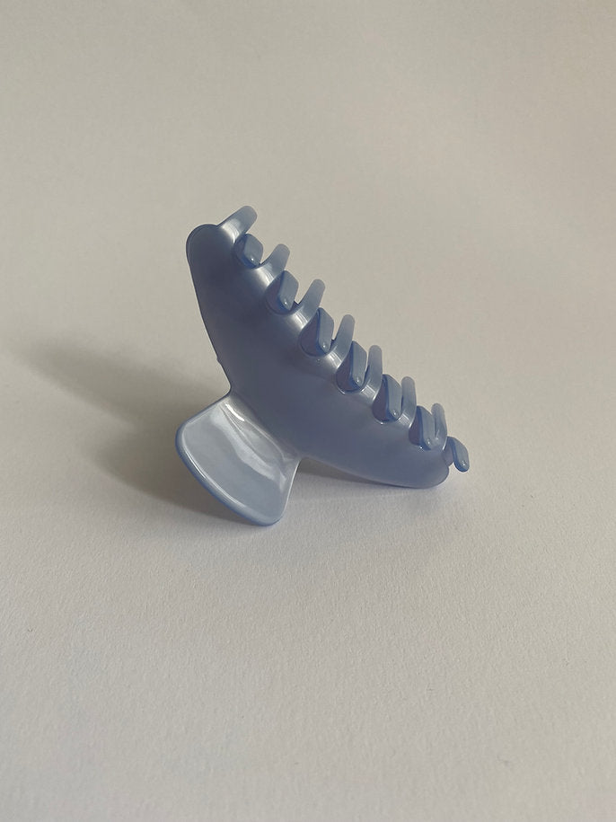 Haarklammer, Haarclip Line sky blue