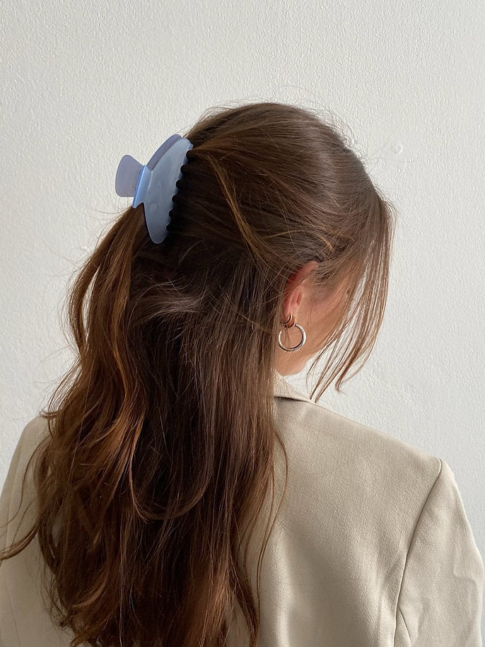 Haarklammer, Haarclip Line sky blue