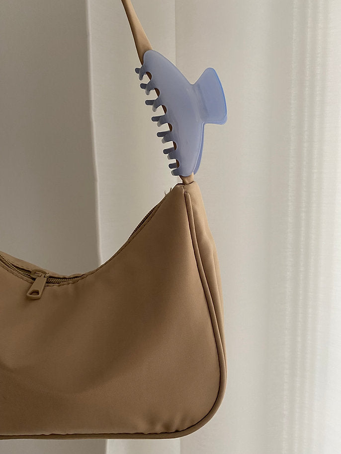 Haarklammer, Haarclip Line sky blue