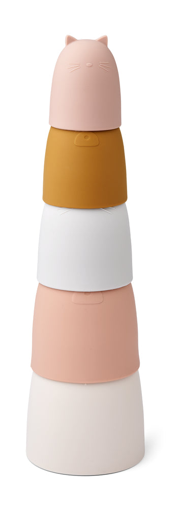 Stapelhütchen, verschiedene Farben