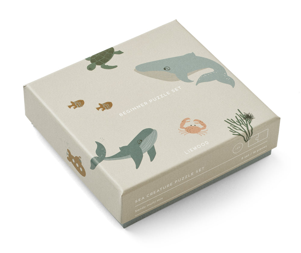 Puzzle Meeresbewohner, ab 2 Jahre