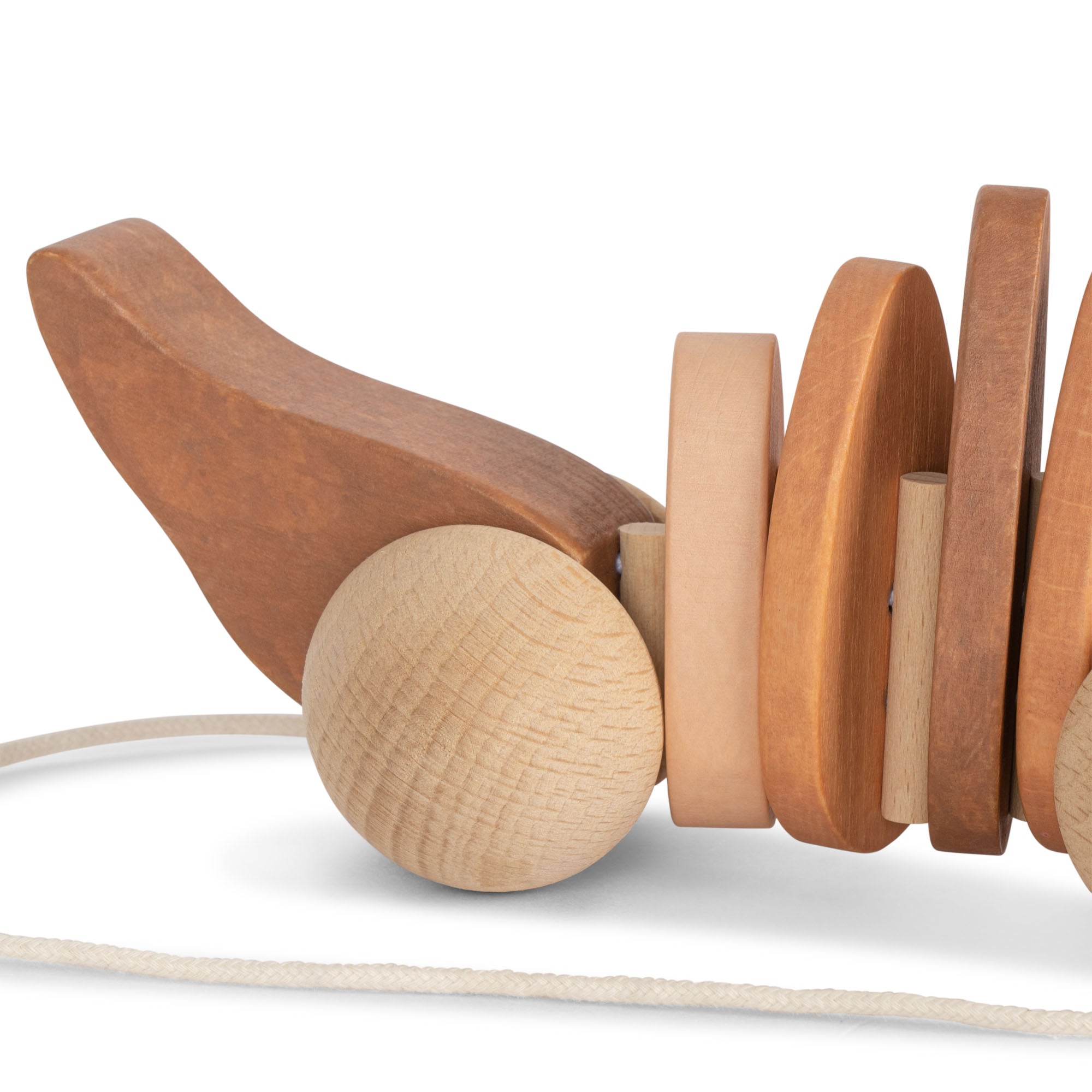 Nachziehspielzeug Dino aus Holz