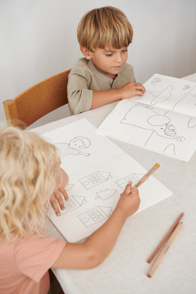 Malbuch Meereswelt, A4 Format