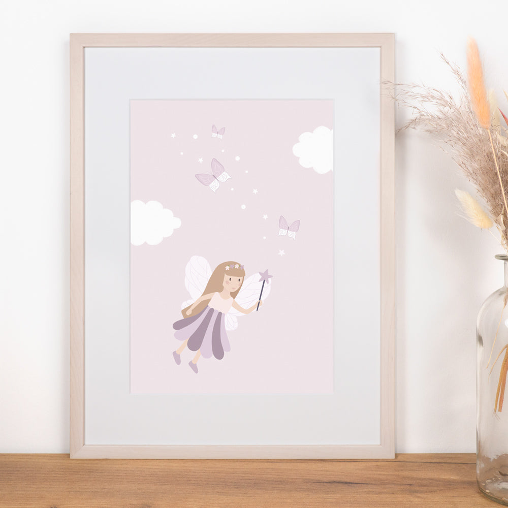 Kinderzimmer Poster Set Feenwelt