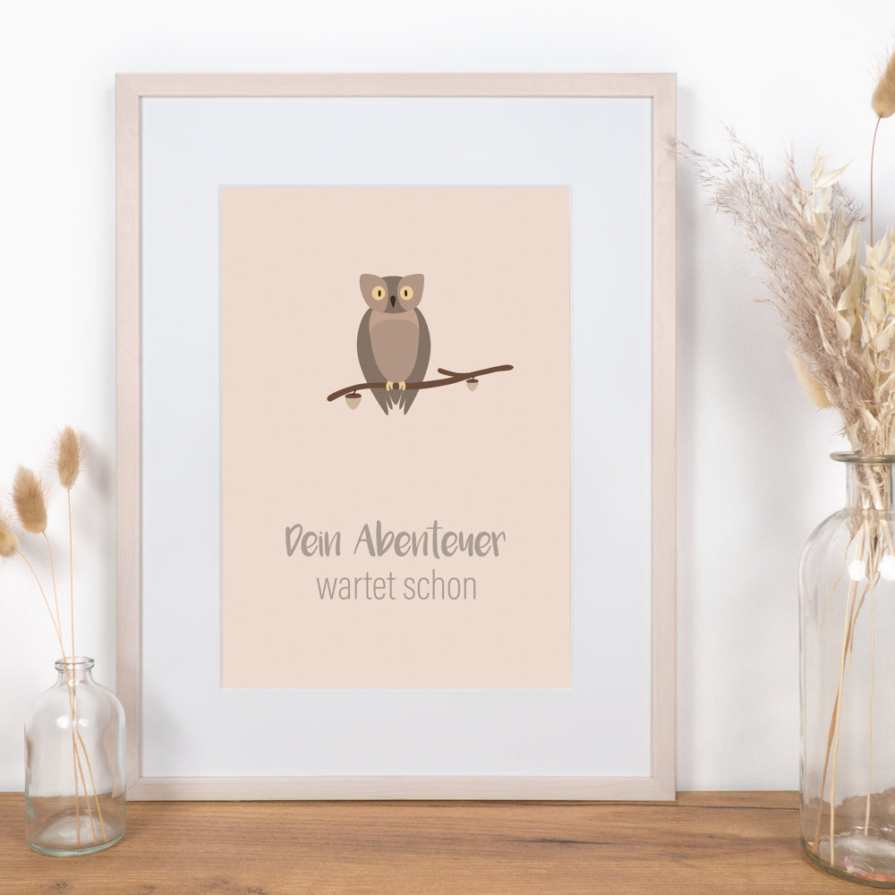 Kinderzimmer Poster Set Wald