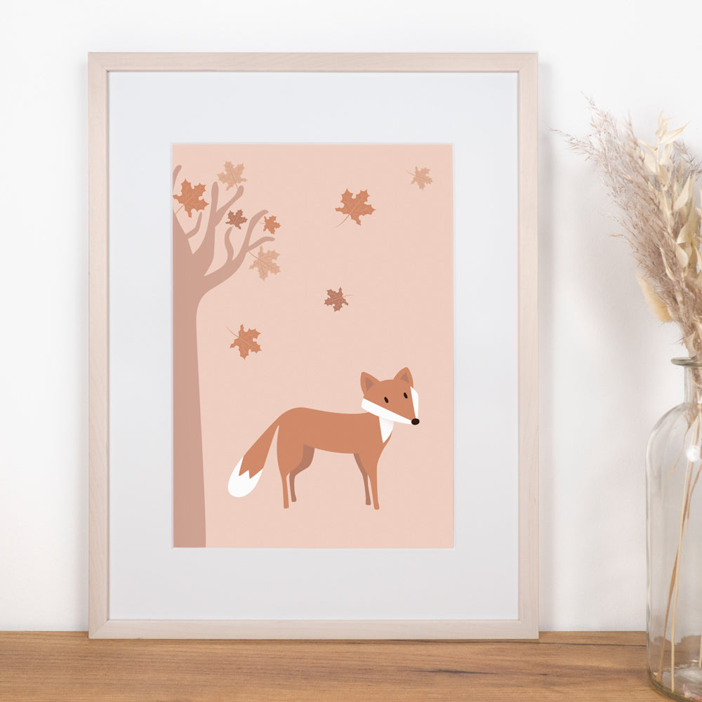 Kinderzimmer Poster Set Wald