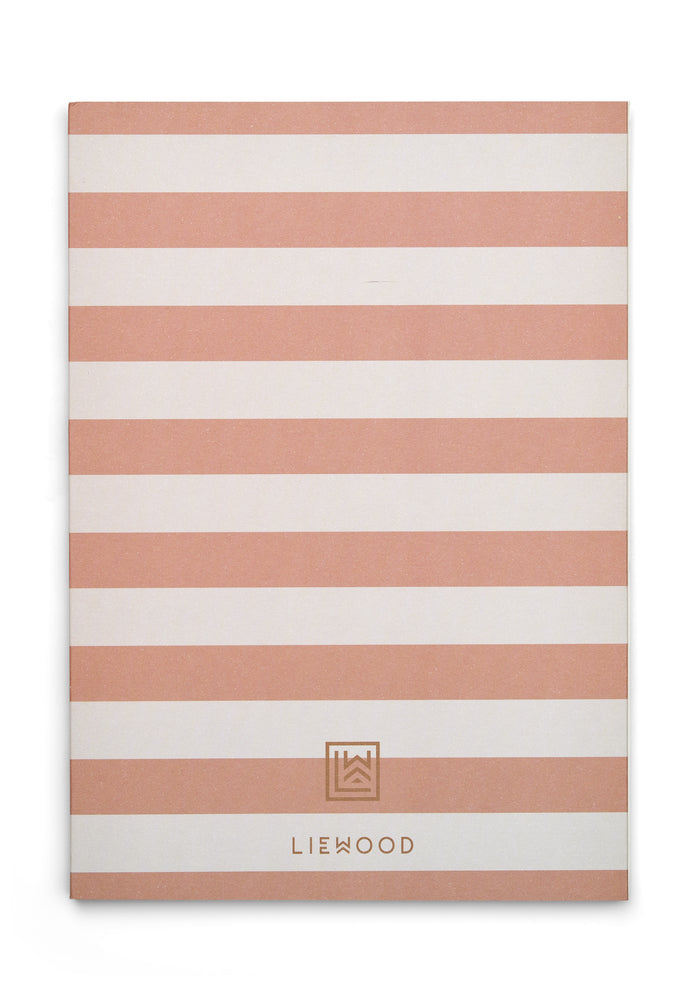 Notizbücher Softcover A5 Format, 3er Pack, Pfirsich-Löwe-Mischung