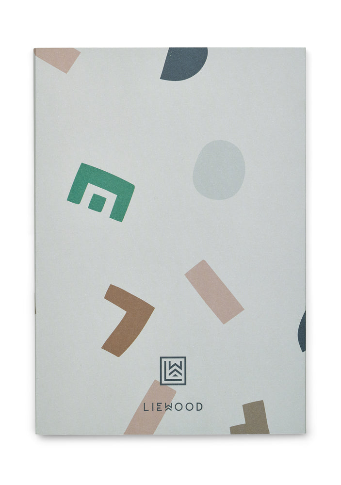 Notizbücher Softcover A5 Format, Graphic Alphabet