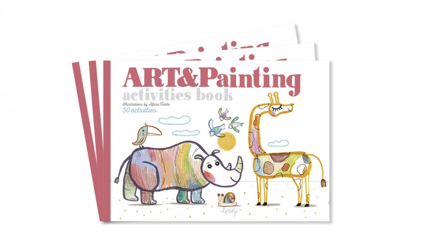 Malbuch Activity Buch Art & Painting