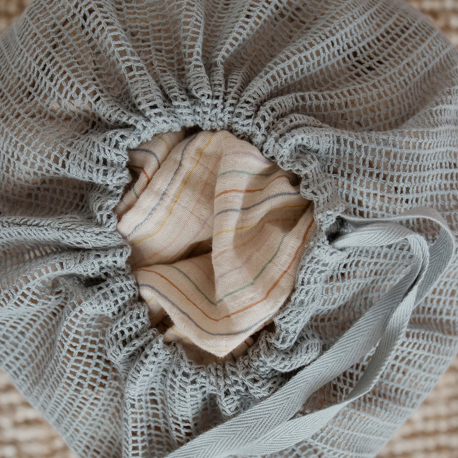 Aufbewahrungsbeutel Netzbeutel medium, verschiedene Farben