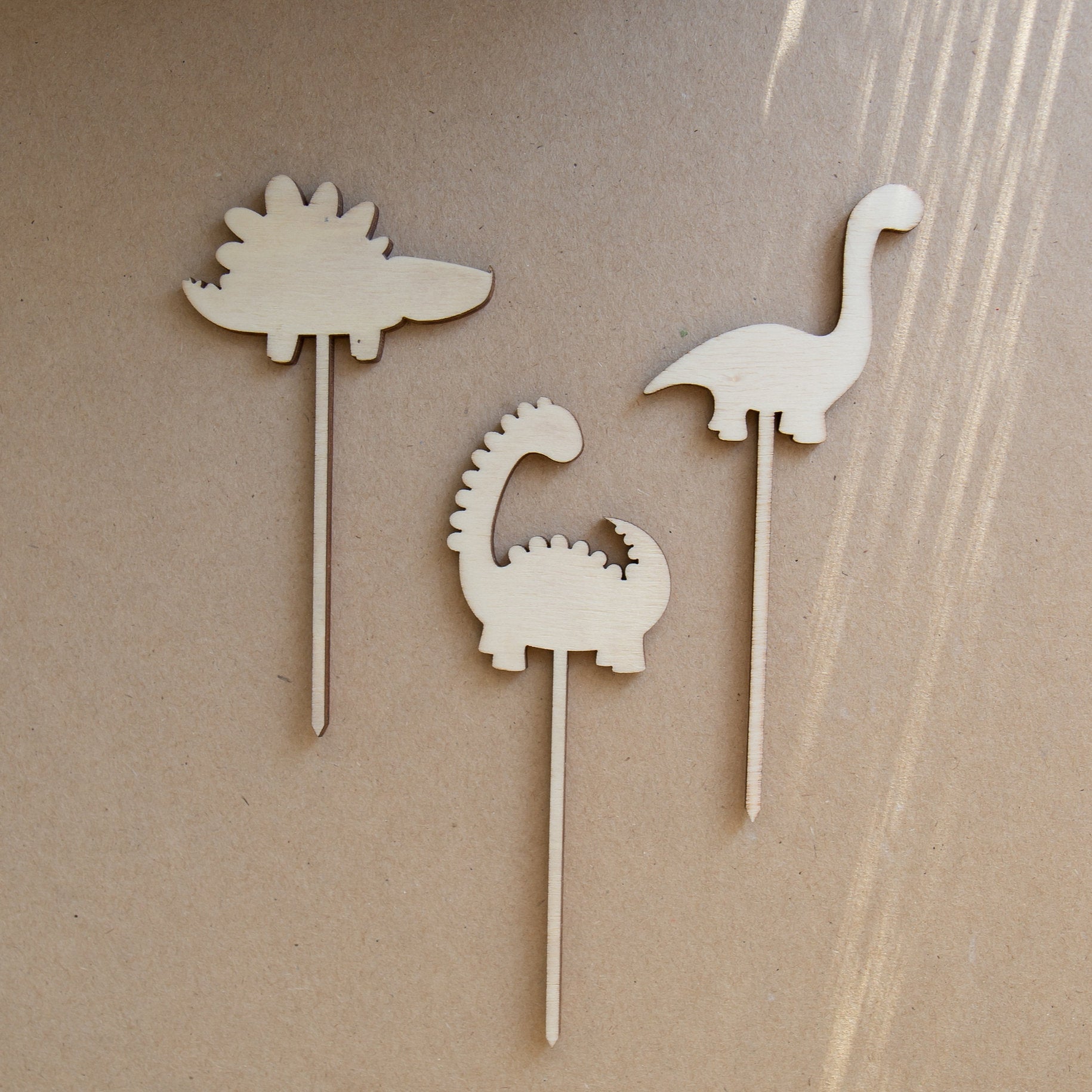 Kuchentopper Cake Topper Dino, 3er Set