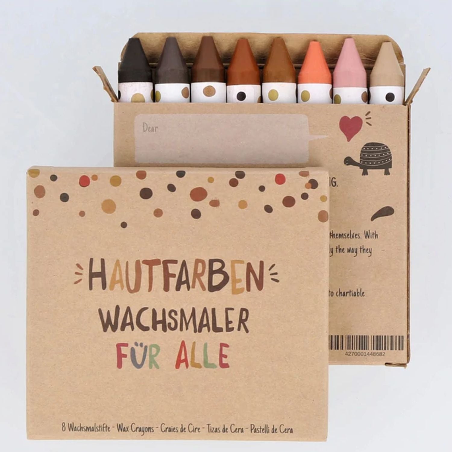 Wachsmalstifte Hautfarben