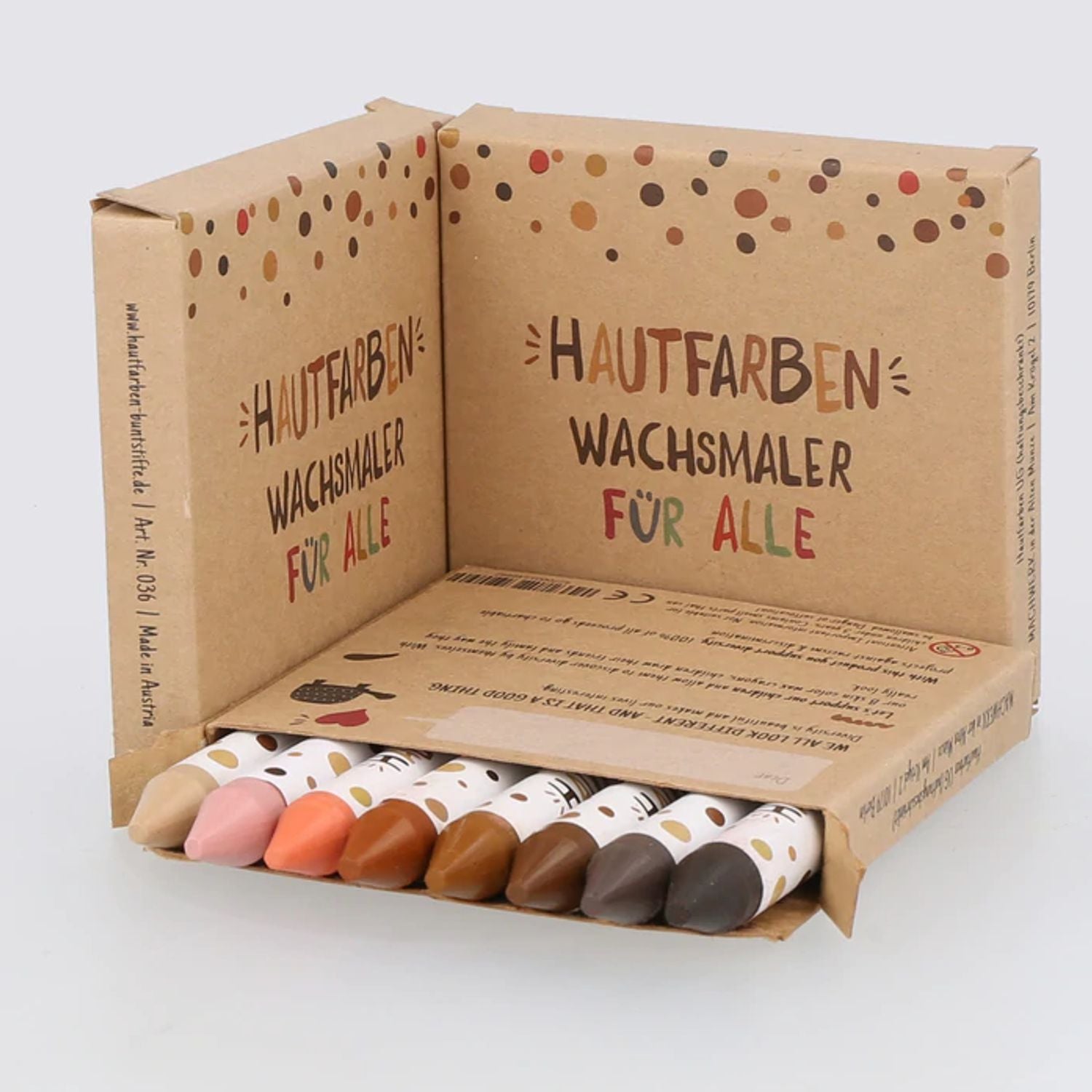Wachsmalstifte Hautfarben