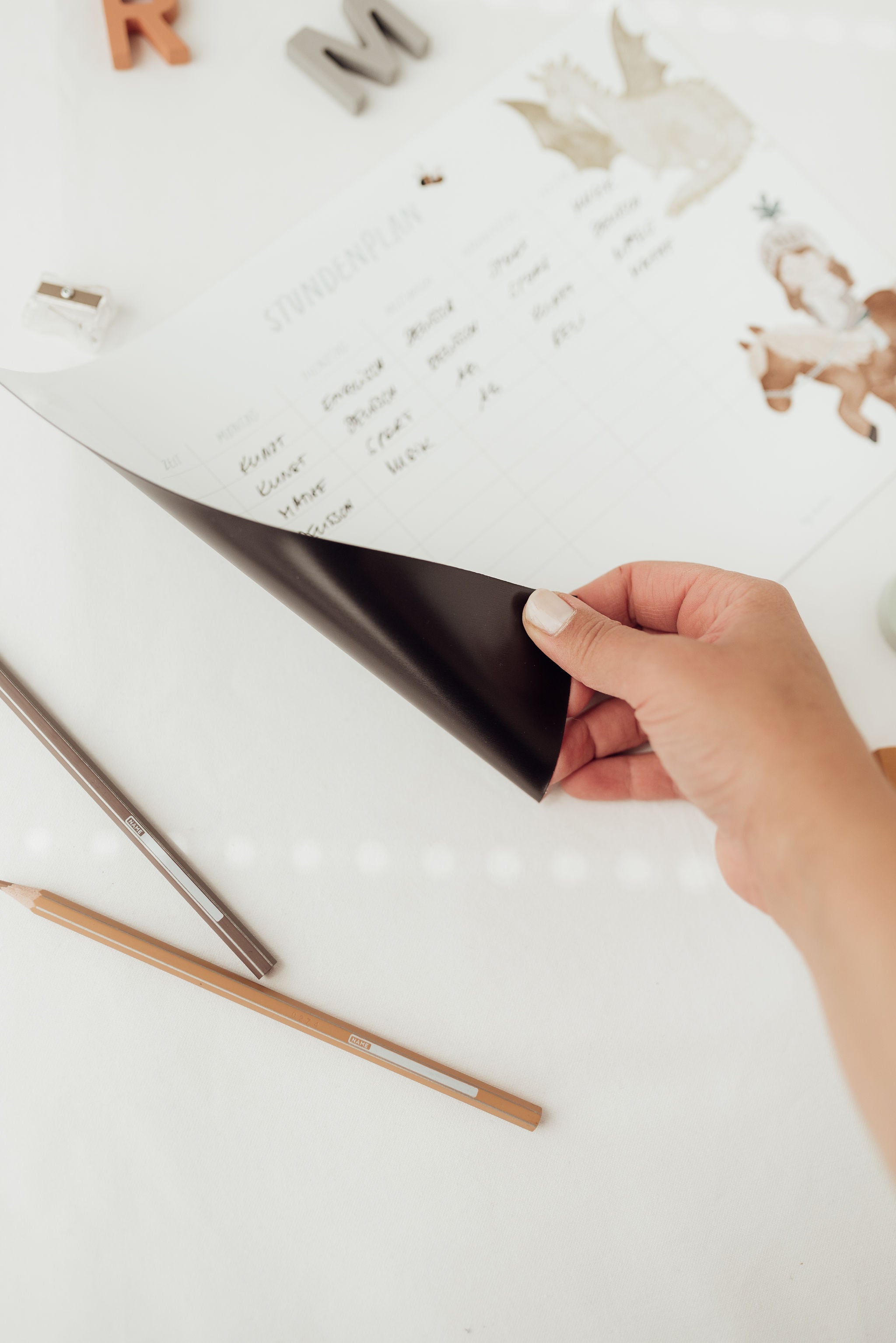 wiederverwendbarer Stundenplan, Ritter & Drachen