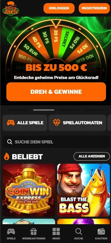 HiddenJack - Casino ohne Verifizierung