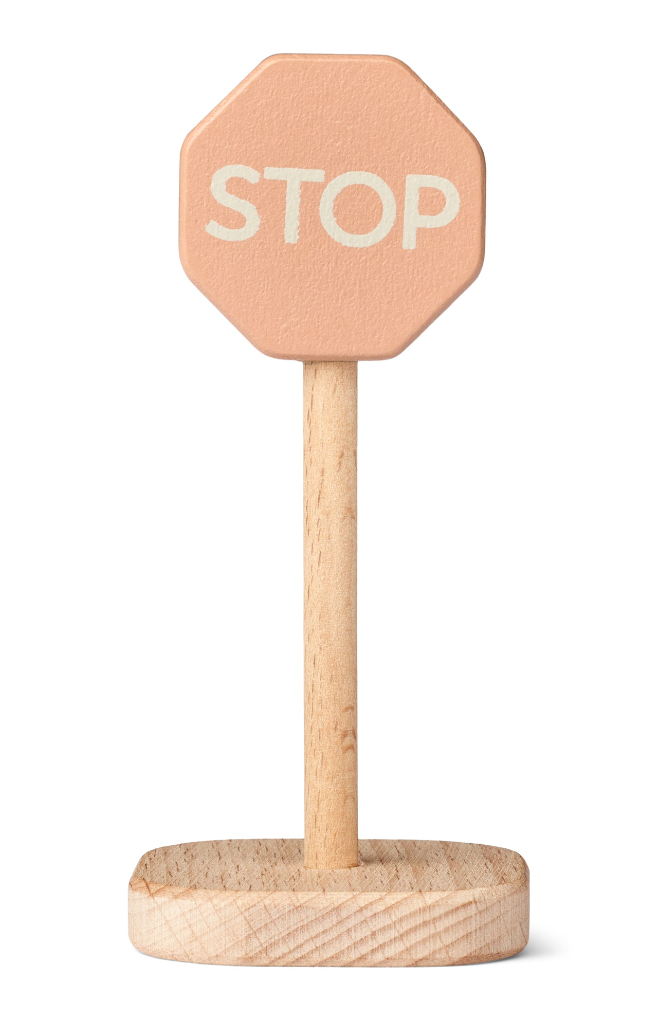 Verkehrsschilder 4er Pack aus Holz für Kinder