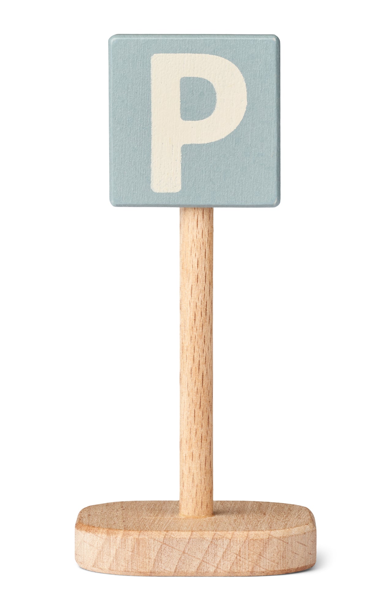 Verkehrsschilder 4er Pack aus Holz für Kinder