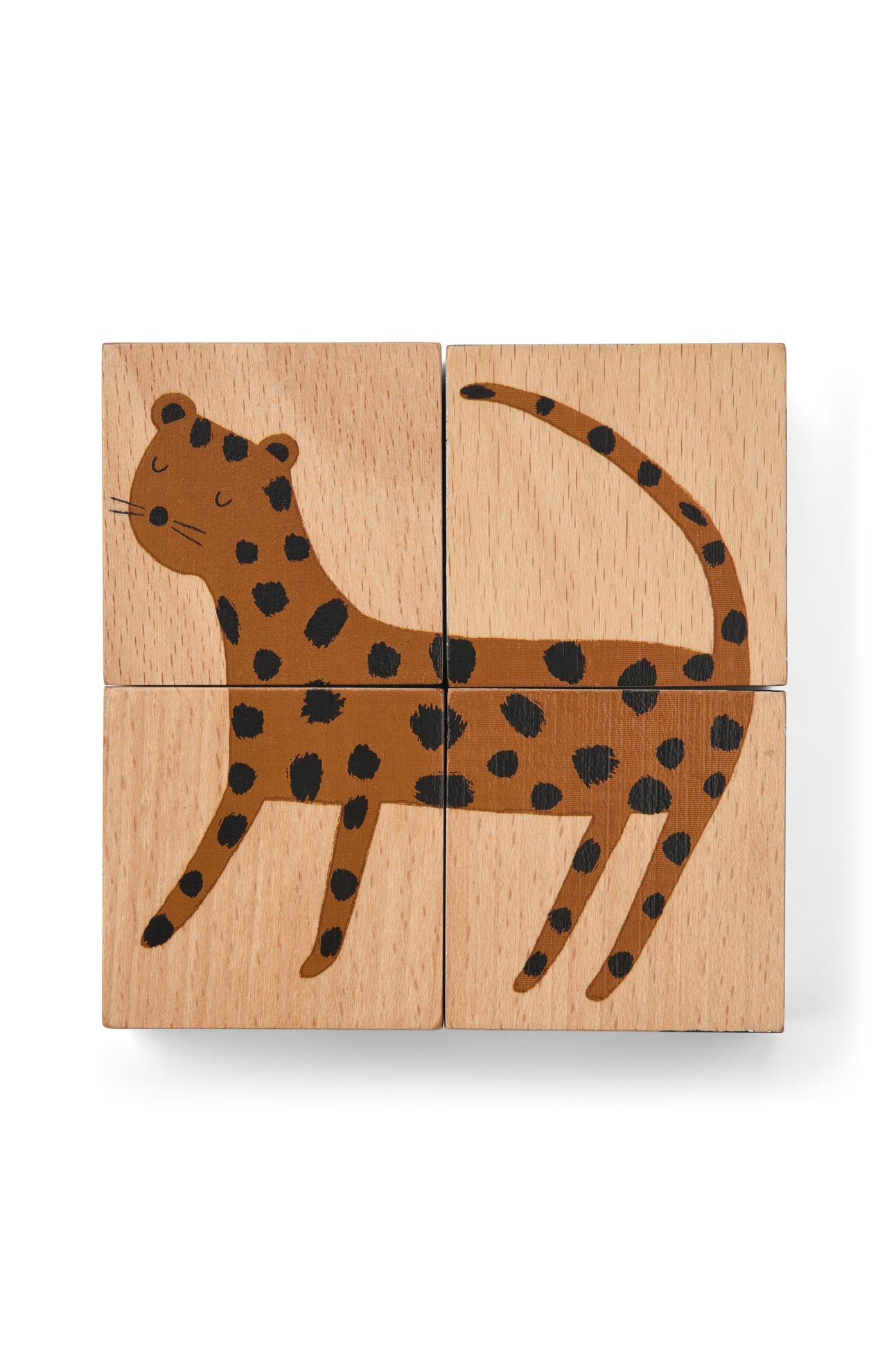 Liewood Würfelpuzzle aus Holz für Kinder ab 1,5 Jahren