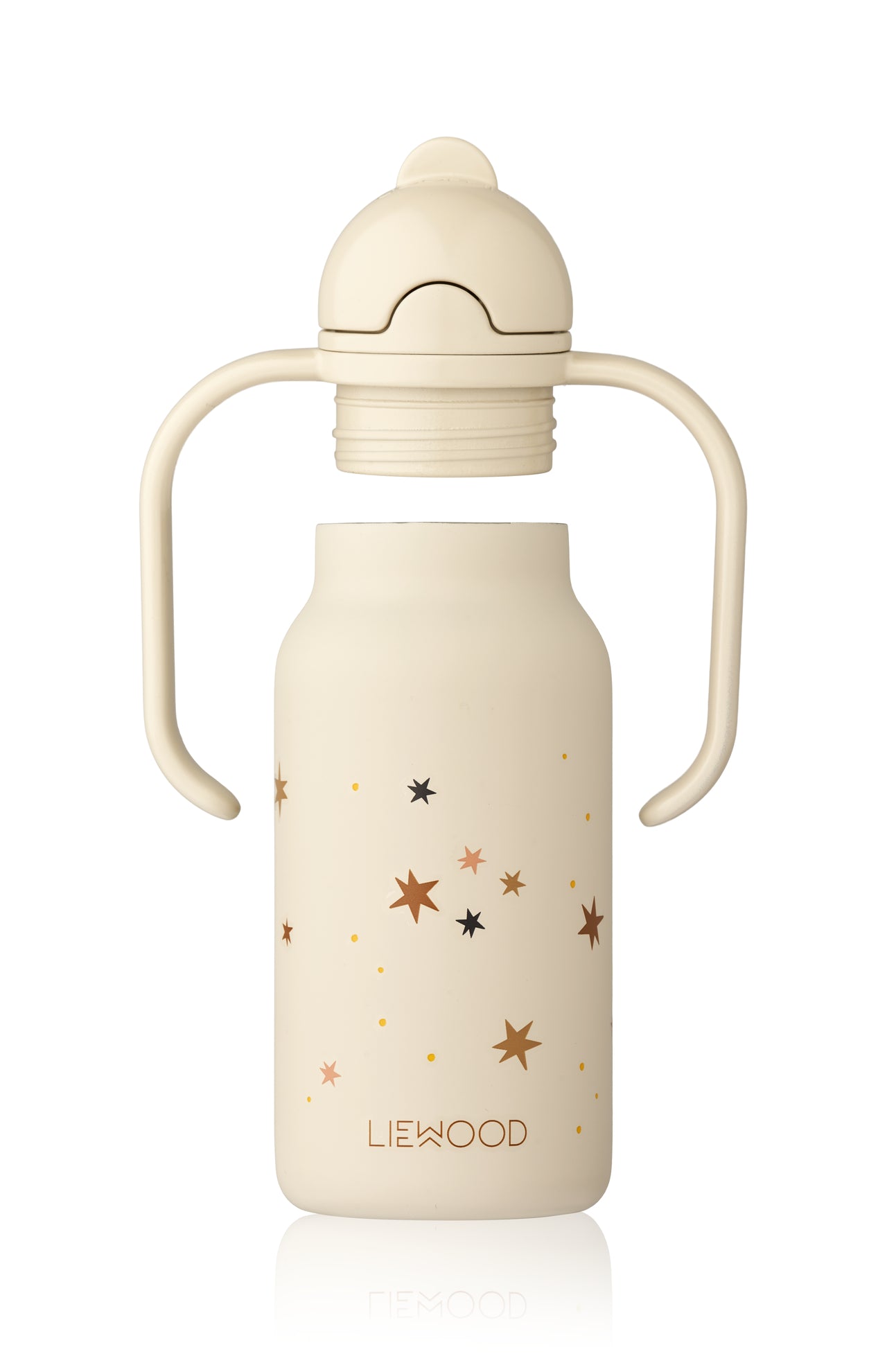 Liewood Trinkflasche mit Griffen aus Edelstahl für Kinder, 250ml, Sterne