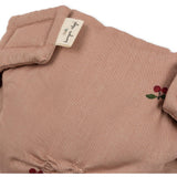 Puppen Pflegeset mit Windel, Lätzchen und Decke, Kirsche