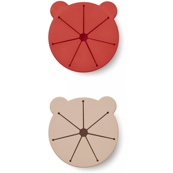 Snack Tasse "Kelly Apple Red/ Rose Mix", 2er Pack
