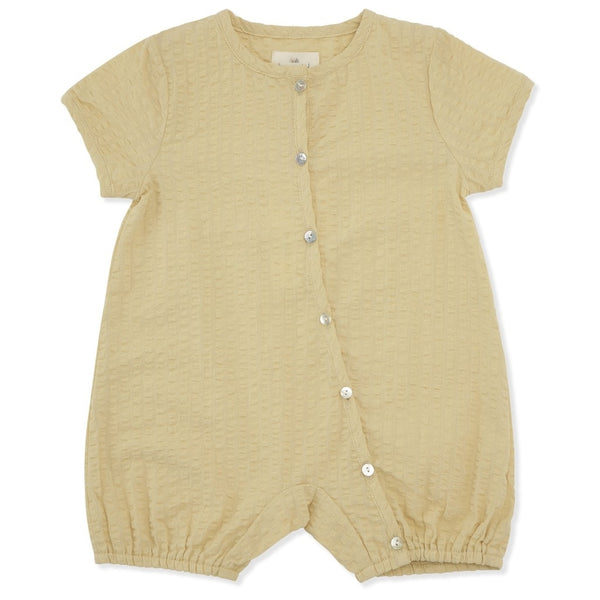 Meinling ACE Strampler - Gelb | Weicher Baumwollstoff, bequeme Passform | Babys und Kleinkinder