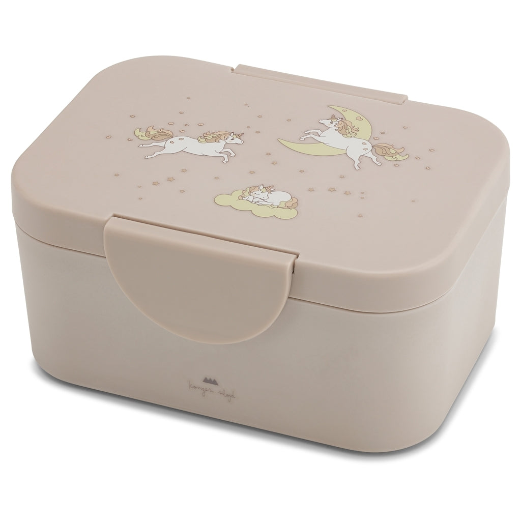 Brotdose Lunchbox für Kindergarten und Schule, Einhörner