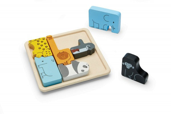Rahmenpuzzle Tiere