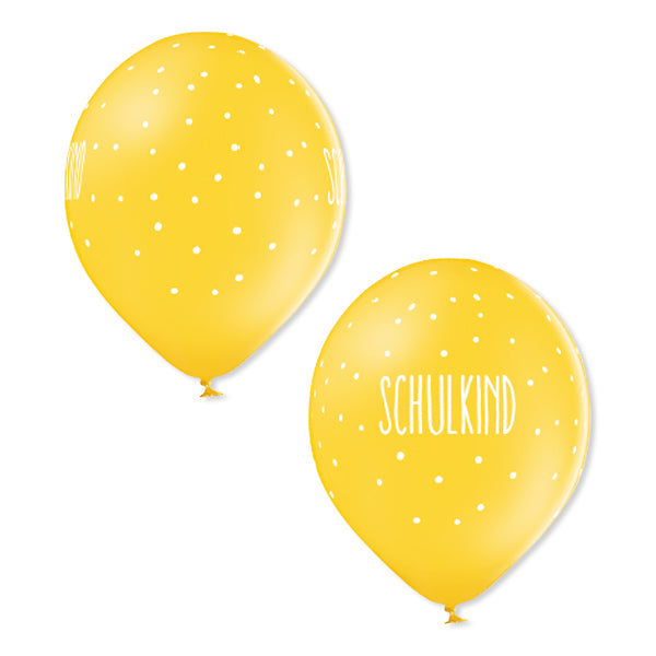 Luftballons Einschulung 100% Naturkautschuk