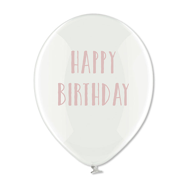 Luftballons Geburtstag 100% Naturkautschuk