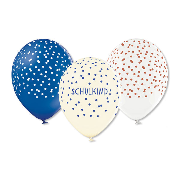 Luftballons Einschulung 100% Naturkautschuk