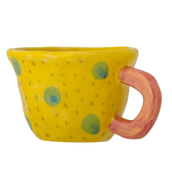 kleine Tasse Nini gelb, Steingut
