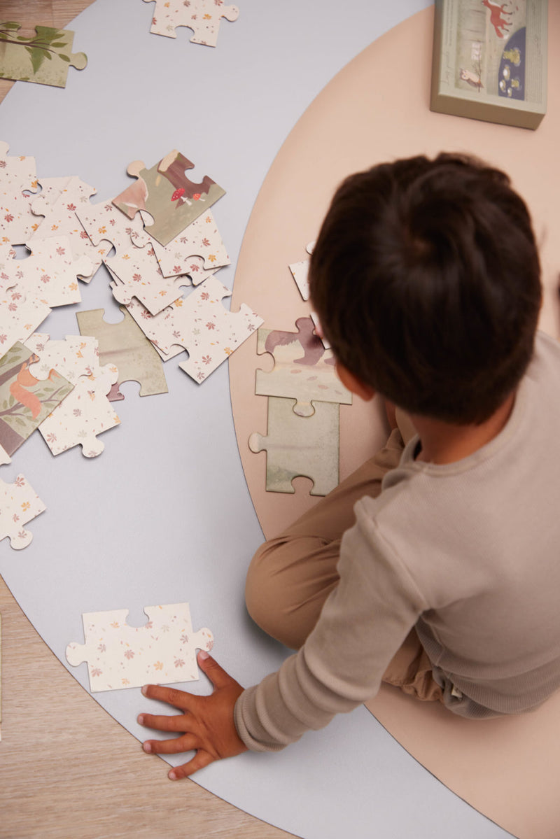 Puzzle mit 30 Teilen für Kinder ab 3 Jahre - Nordische Tierwelt