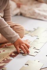 Puzzle mit 30 Teilen für Kinder ab 3 Jahre - Nordische Tierwelt