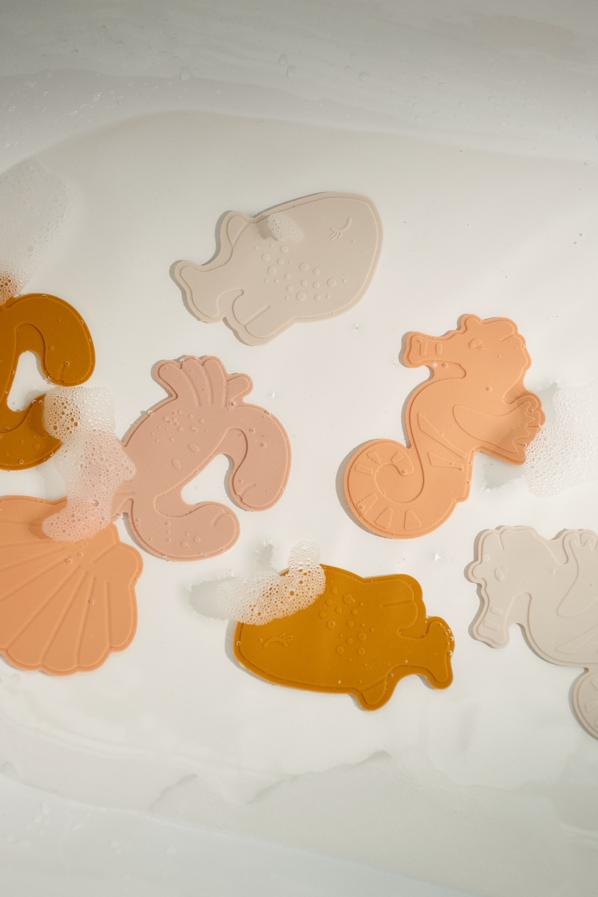 Kinder Badematte Mini 8er Set, verschiedene Farben