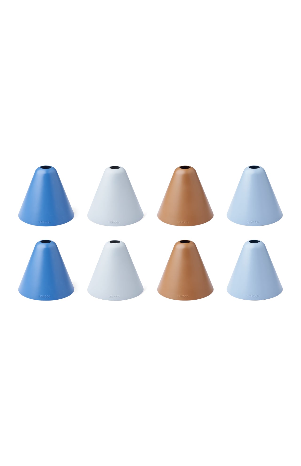 Liewood Kegel Hütchen Nico - 8er Set | Kegel Hütchen Nico in 8er Set, verschiedene Farben | Kinder und Erwachsene